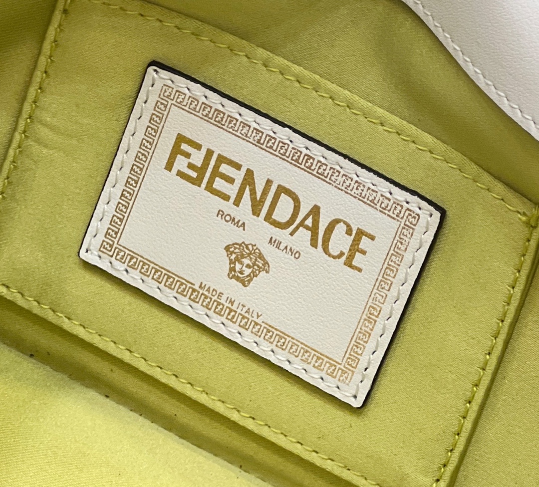 Fendace Baguette Brooch White 28cm/ 11.02in