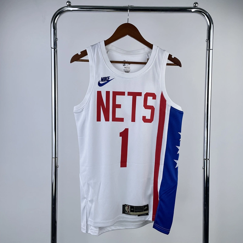 2023 NBA Brooklyn Nets (1 BRIDGES) Basketball Jersey