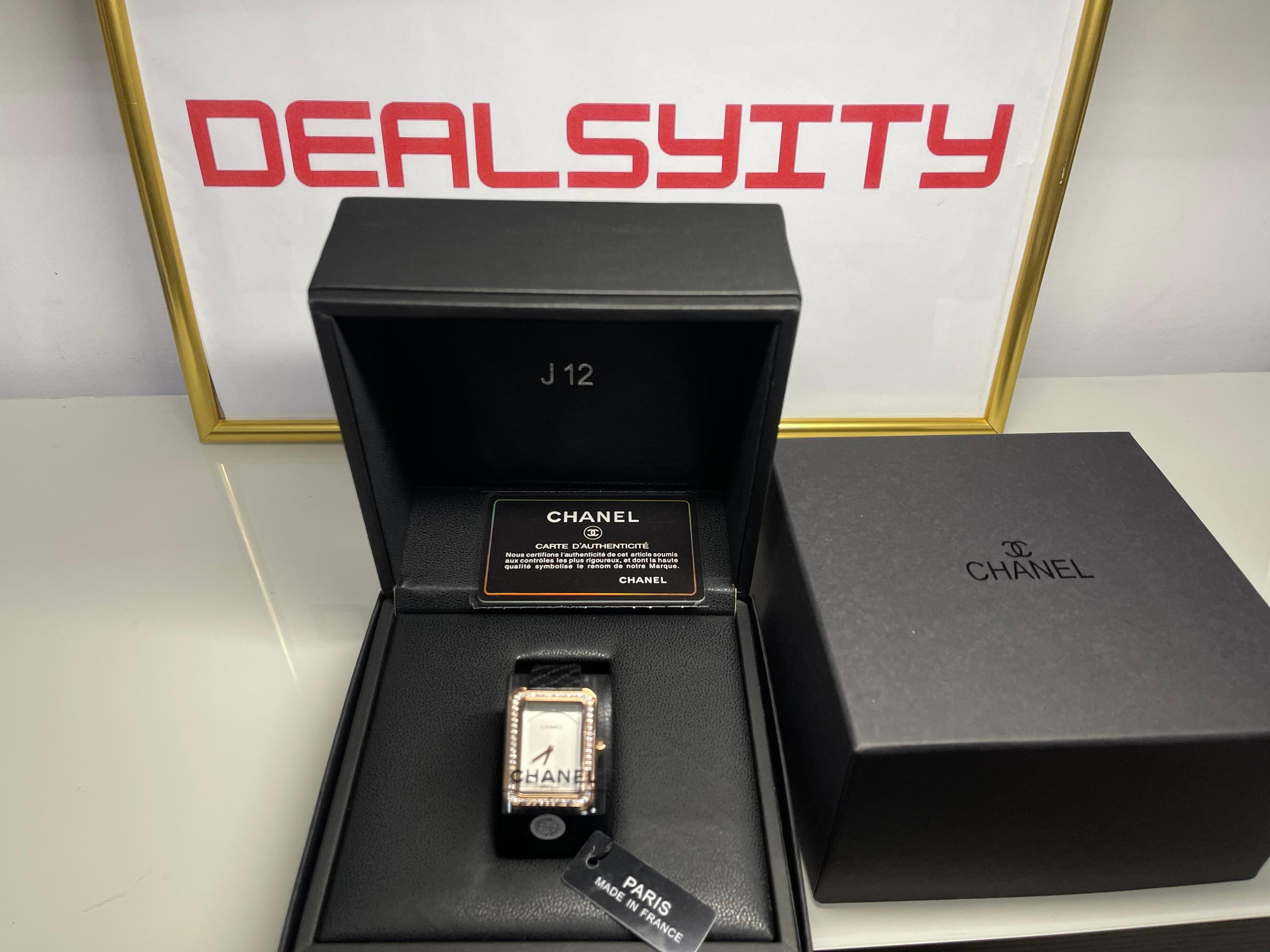Chanel Premiere Boy Watch 27.9 – 21.5mm White Dial