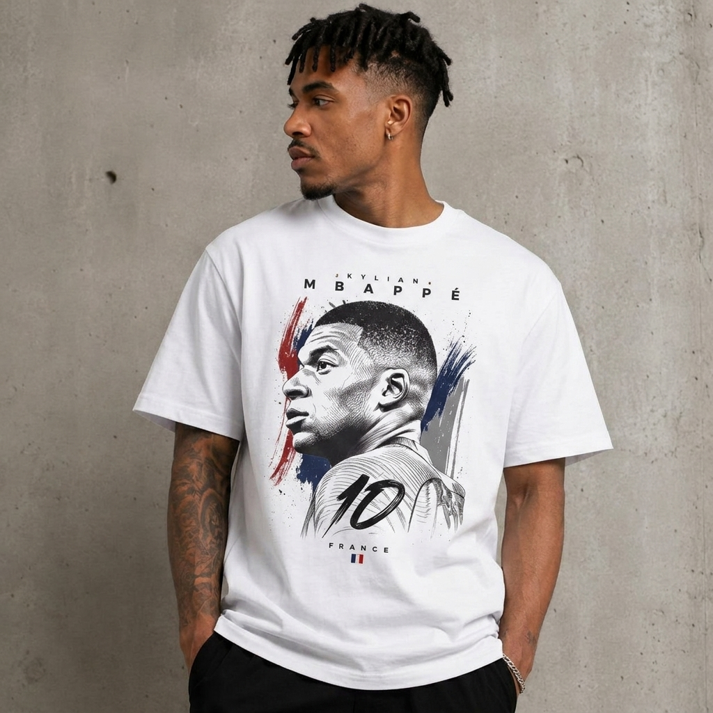 Kylian Mbappé Unisex T-Shirt – Limited-Time Offer – Hot Seller