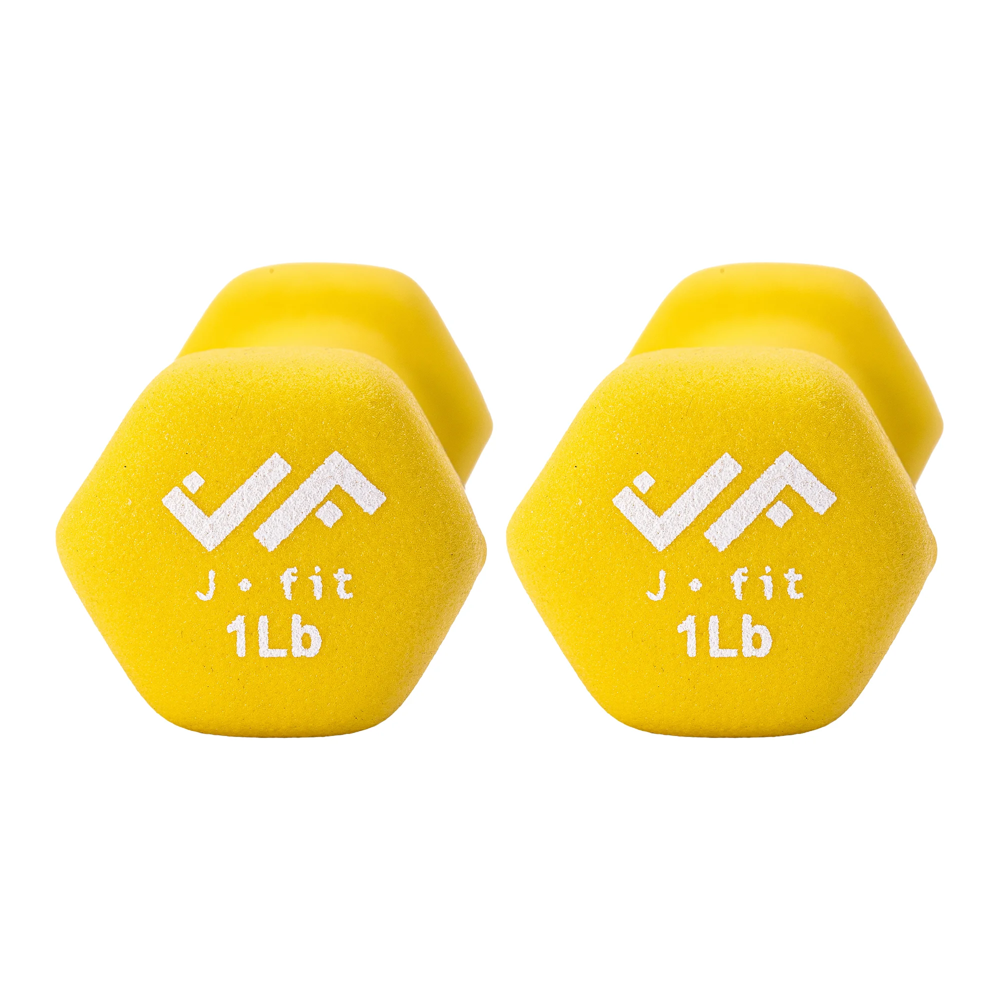 JFIT Vinyl Dumbbell (Set of 2), 6 LBS