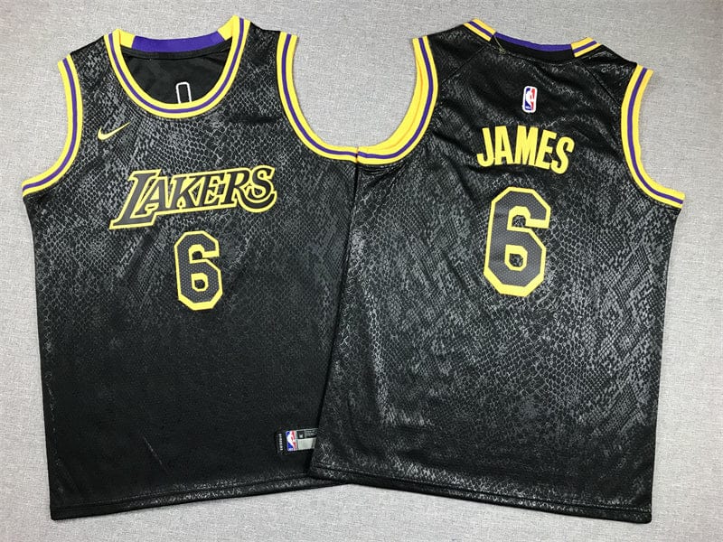 KID Lakers #6 black snake print