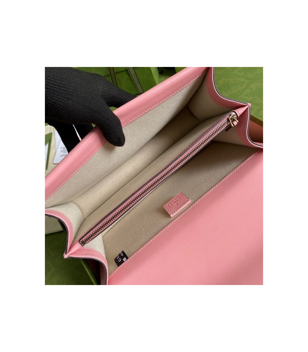 Gucci Dionysus Small Shoulder Bag Red and Pink Leather
