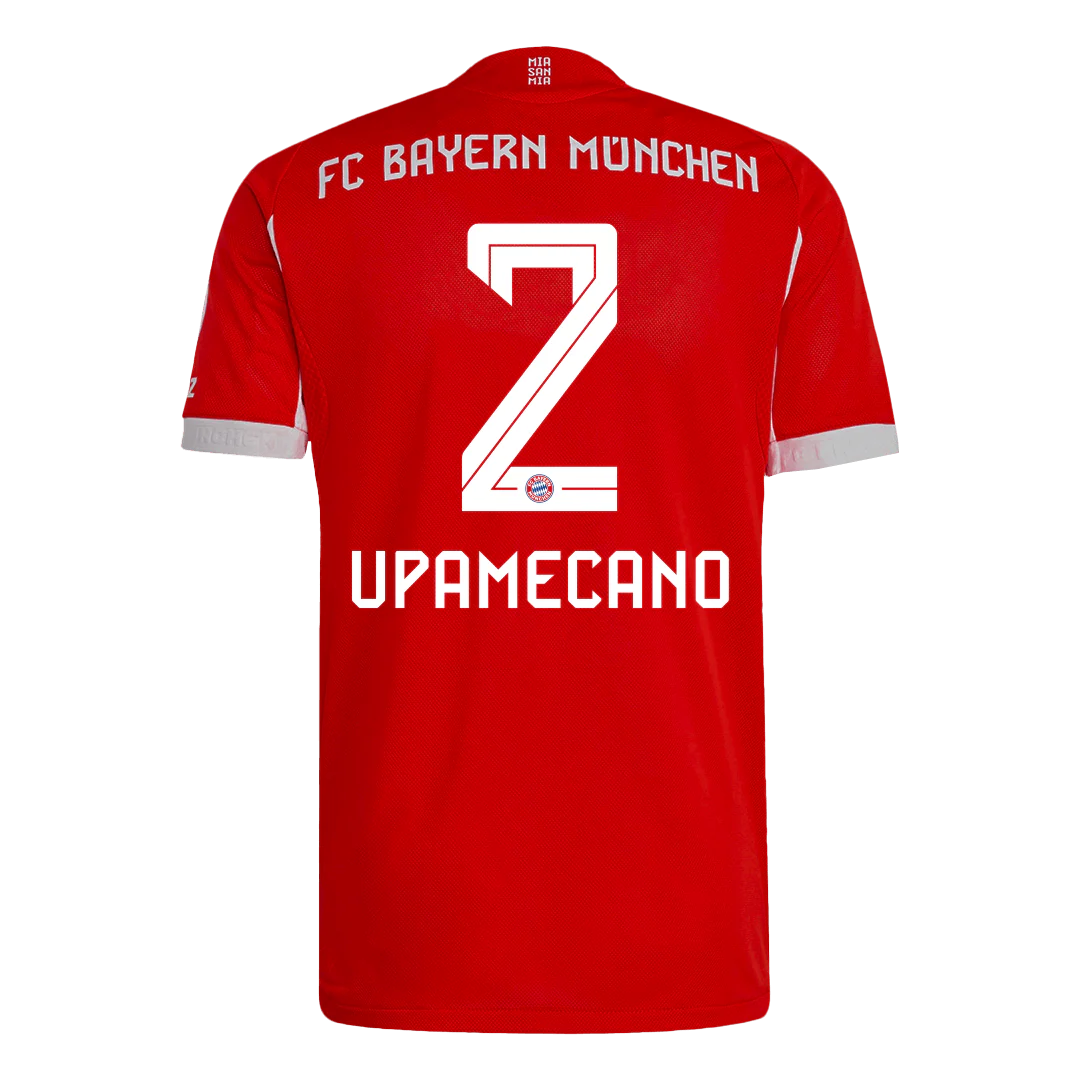 UPAMECANO #2 Bayern Munich Home Player Version Soccer Jersey 2025/26