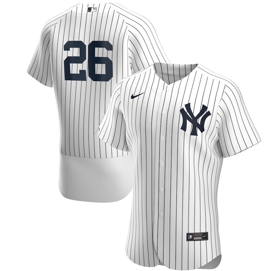 DJ LeMahieu New York Yankees Home Player Jersey White/Navy