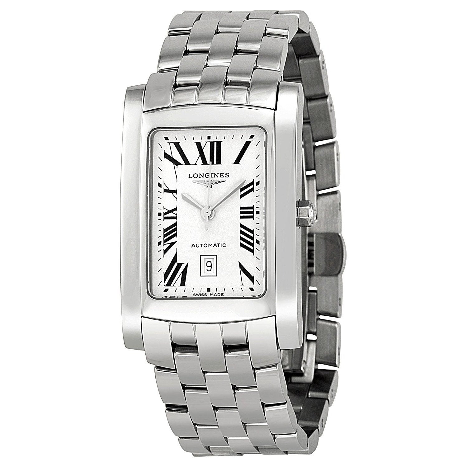 【Super Clone】Longines Men's L56574716 Dolce Vita Stainless Steel Watch