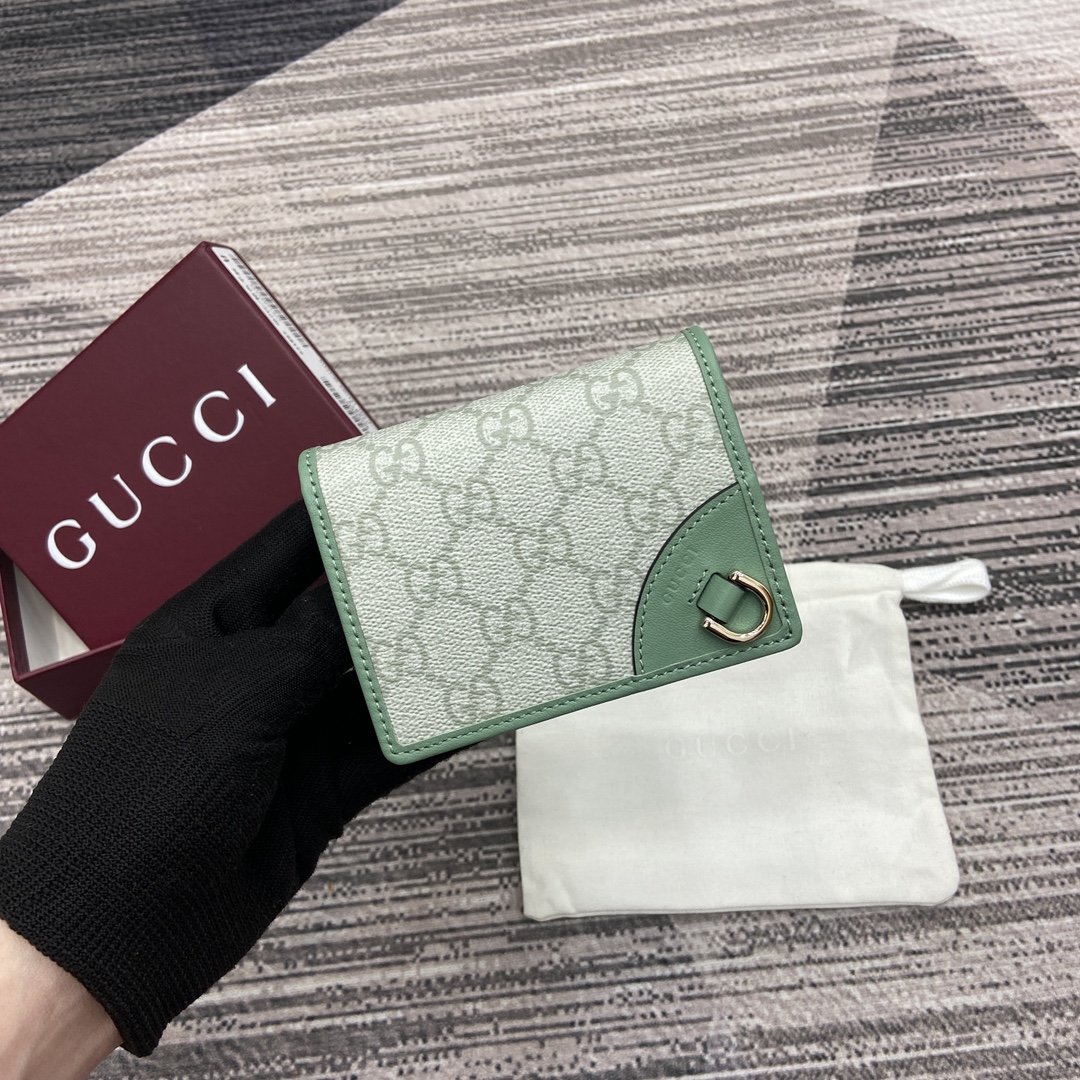 Gucci GG Emblem Mini Wallet