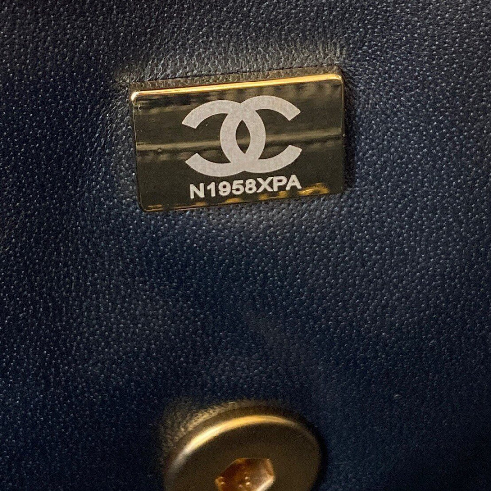 Chanel Mini Flap Bag With Top Handle