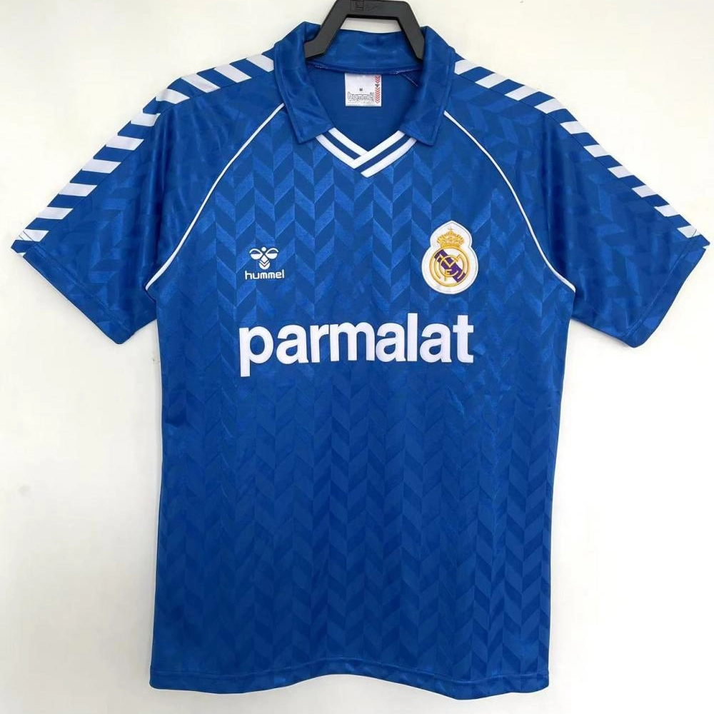 Retro 1986-87 Real Madrid Away Football jersey retro