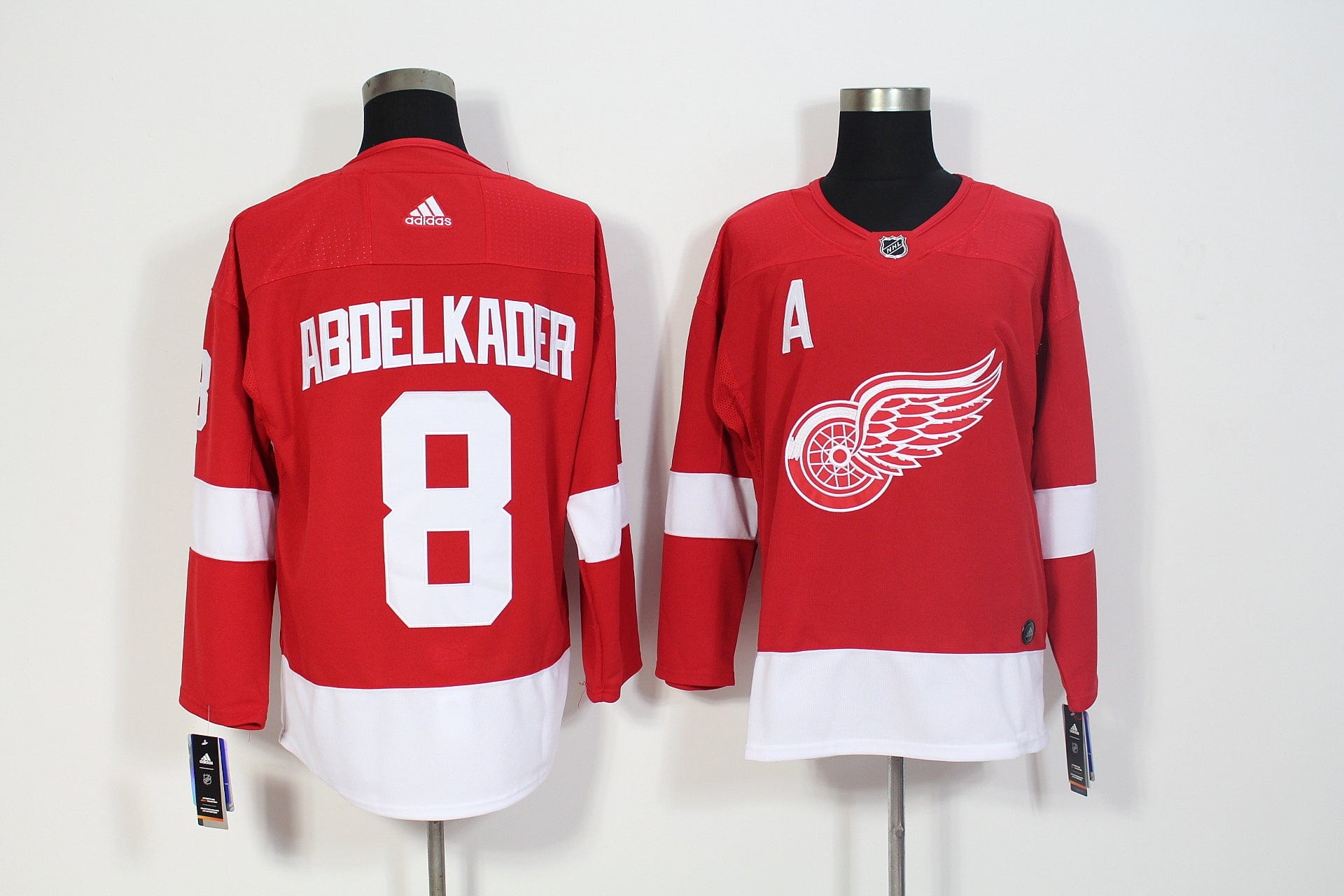 NHL Detroit Red Wings  ABDELKADER  # 8 Jersey