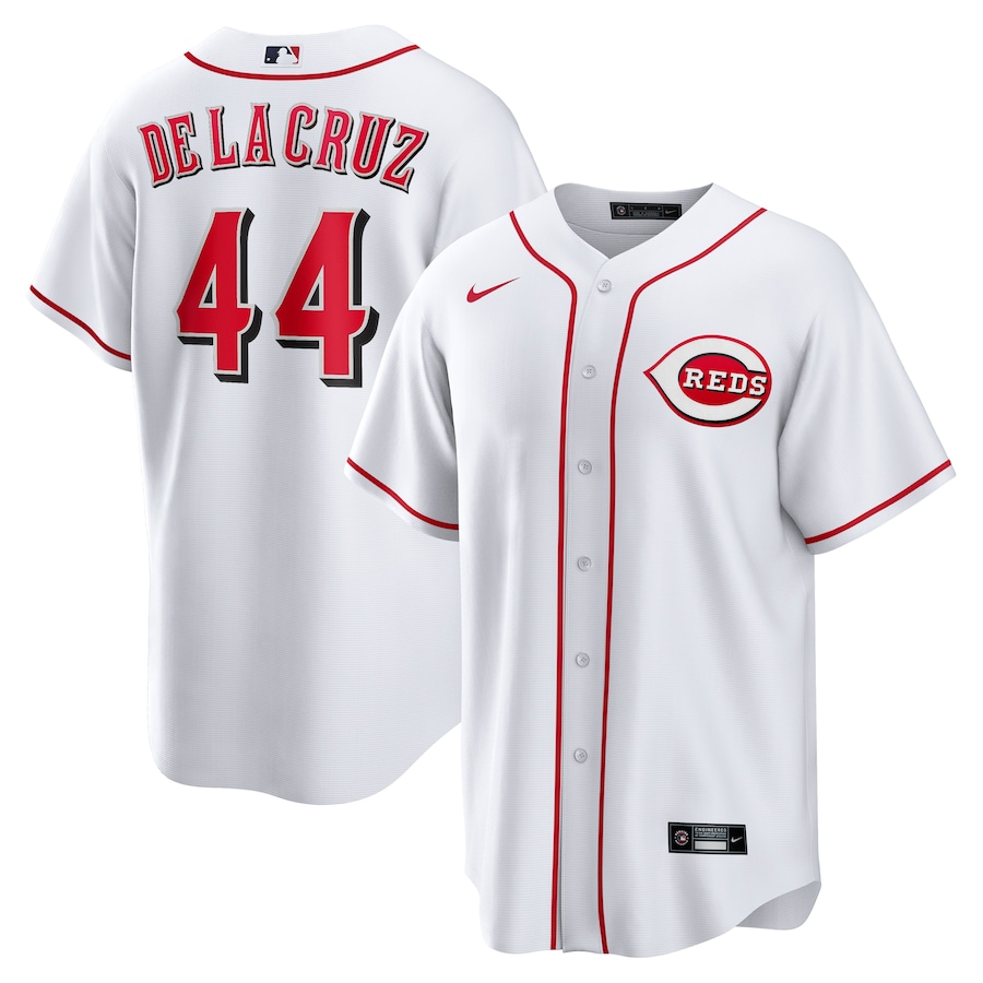Elly De La Cruz Cincinnati Reds Home Jersey White