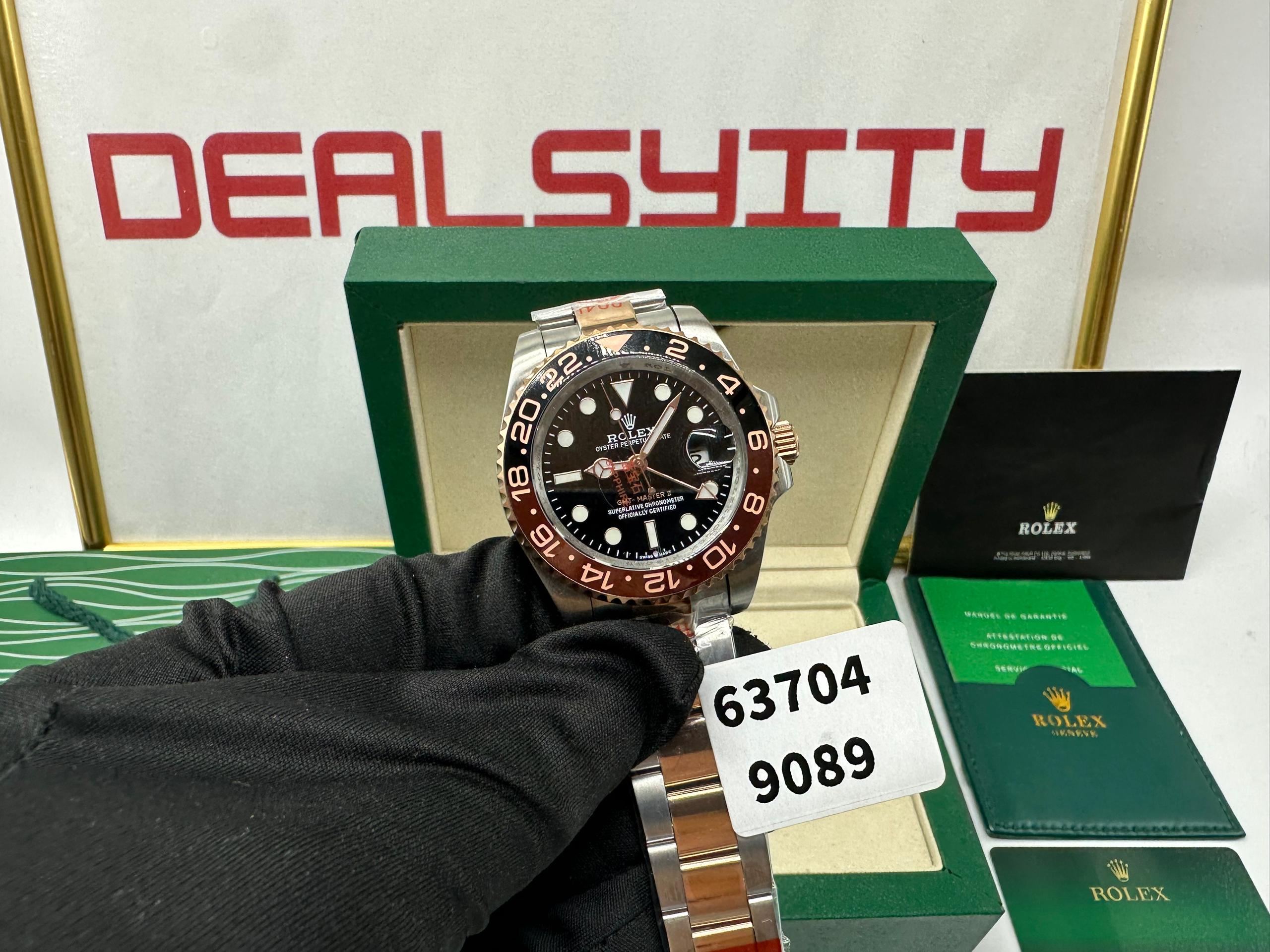 Rolex GMT-Master 40mm Black Dial 126711CHNR Root Beer