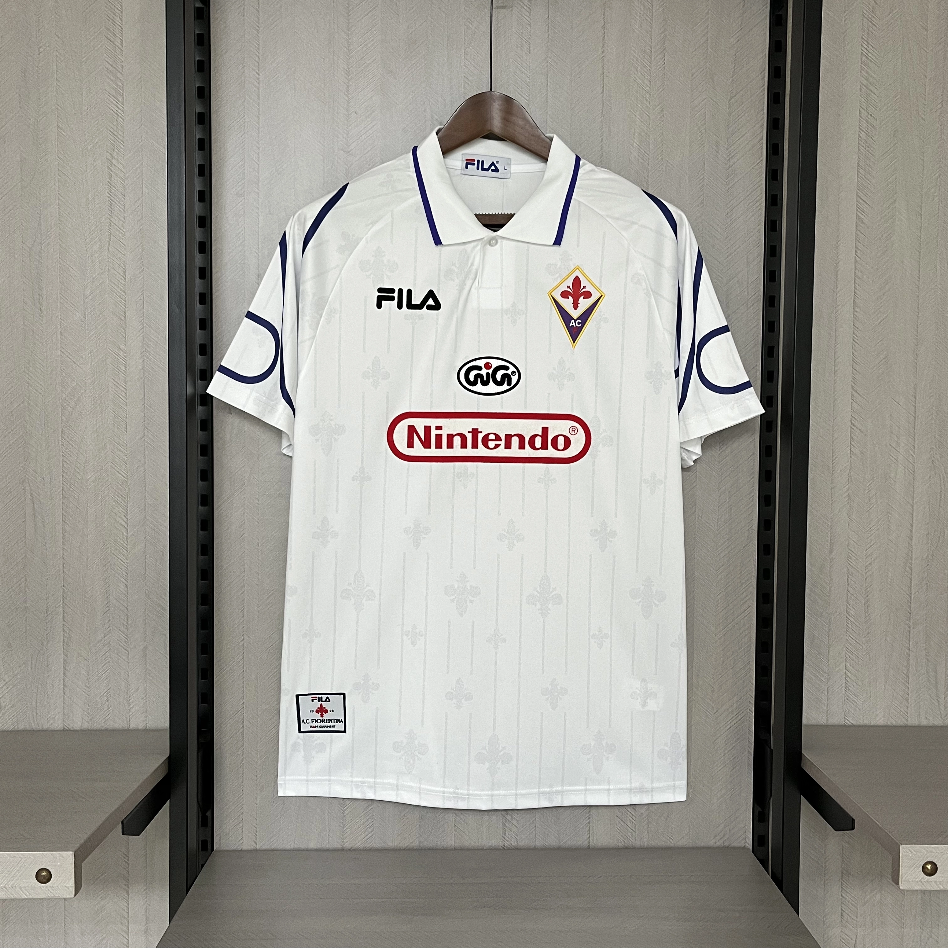 Retro 1997-98 Fiorentina Away Football jersey retro