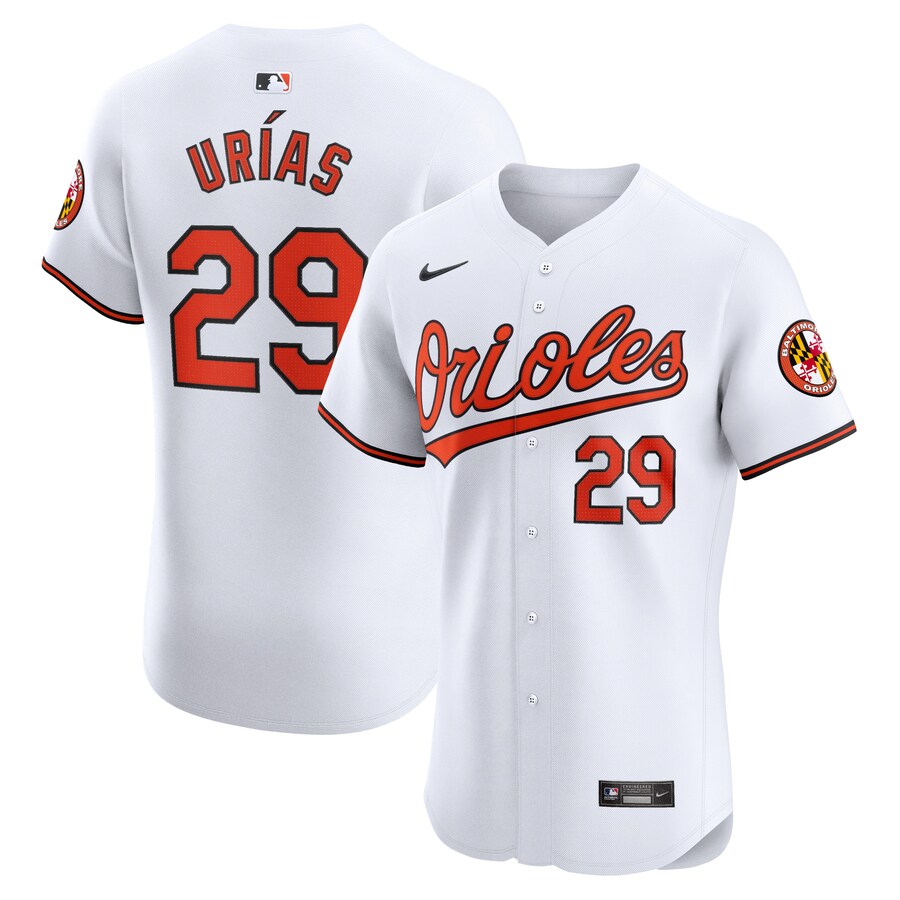 Ramon Urias Baltimore Orioles Home Elite Player Jersey White