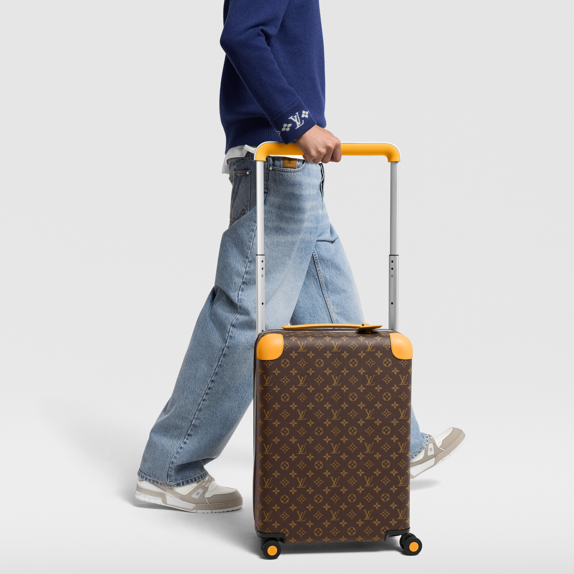 Lv Horizon 55 Monogram Brown Carry-On Suitcase 55cm/21.6in