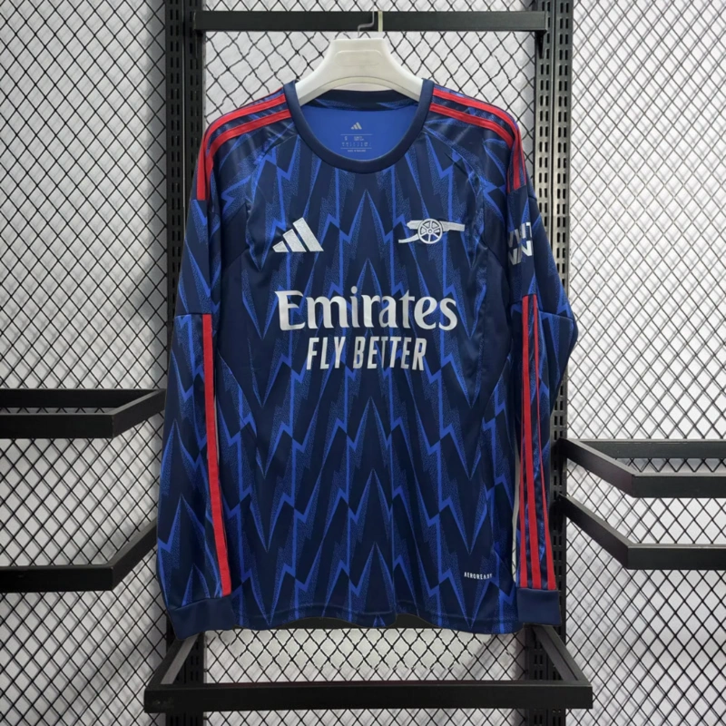 2025-26 Arsenal Away long sleeves Football jersey