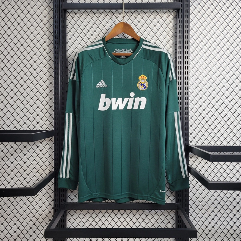 Retro Long Sleeve 2012-13 Real Madrid Double RONALDO  Football jersey retro