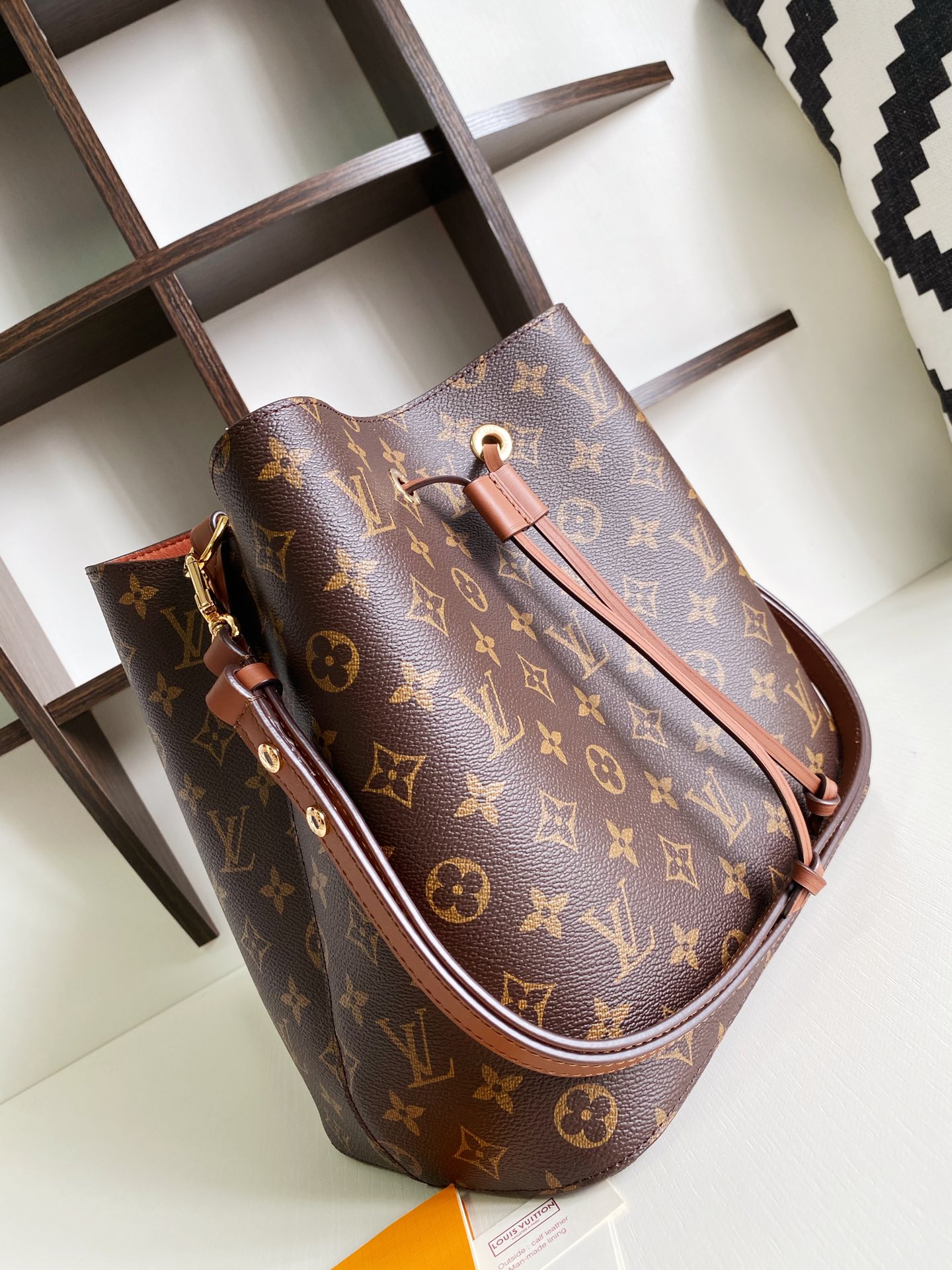Louis Vuitton N Ono  Mm Brown M44887