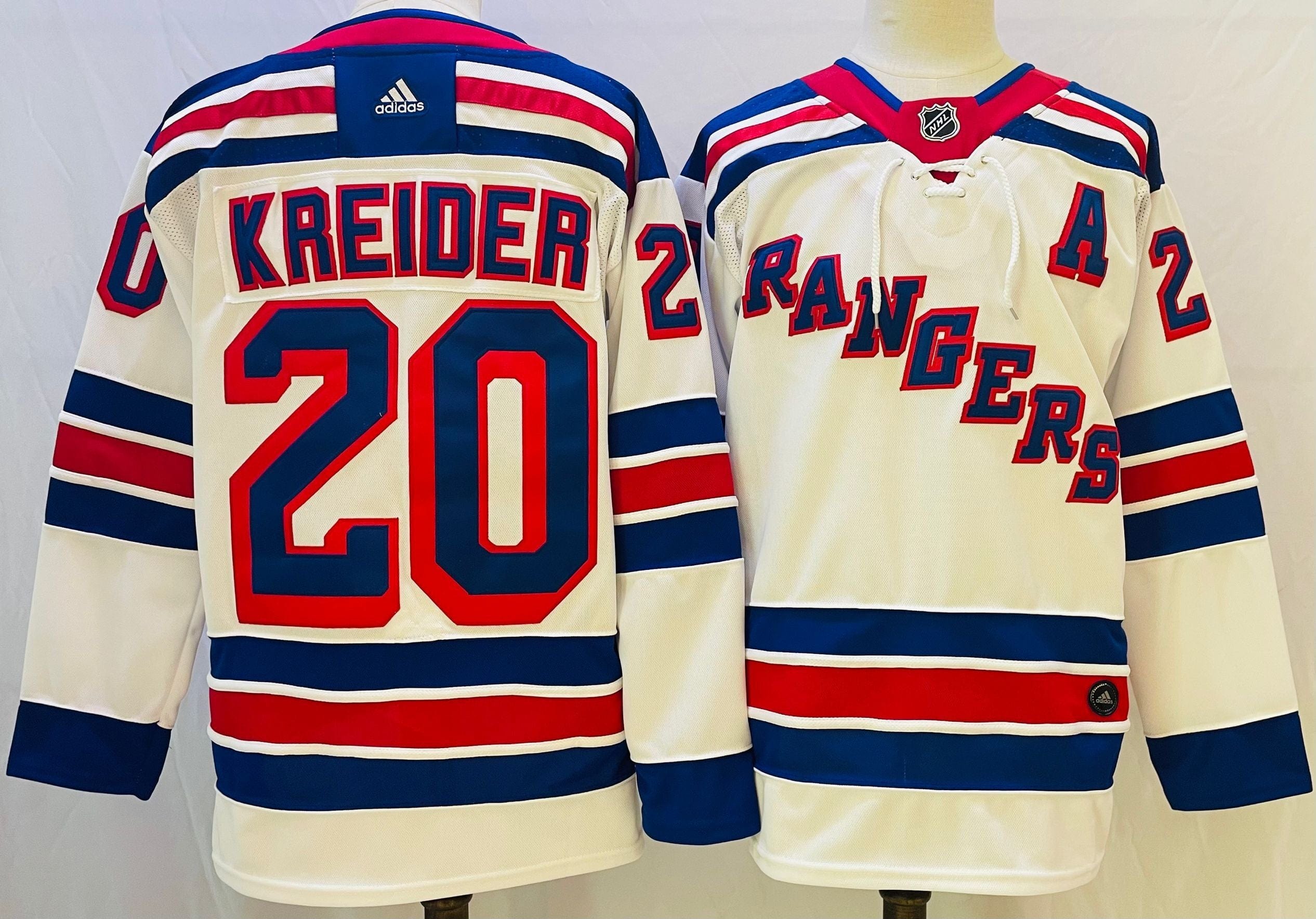 NHL New York Rangers KREIDER # 20 Jersey