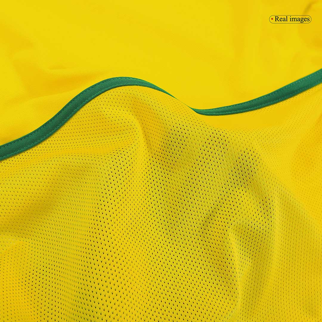 Brazil 2002/03 Home Retro Football Jersey