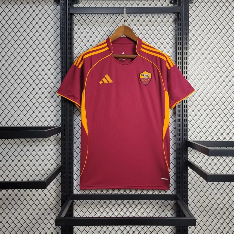 2025-26 AS Roma Home Football jersey