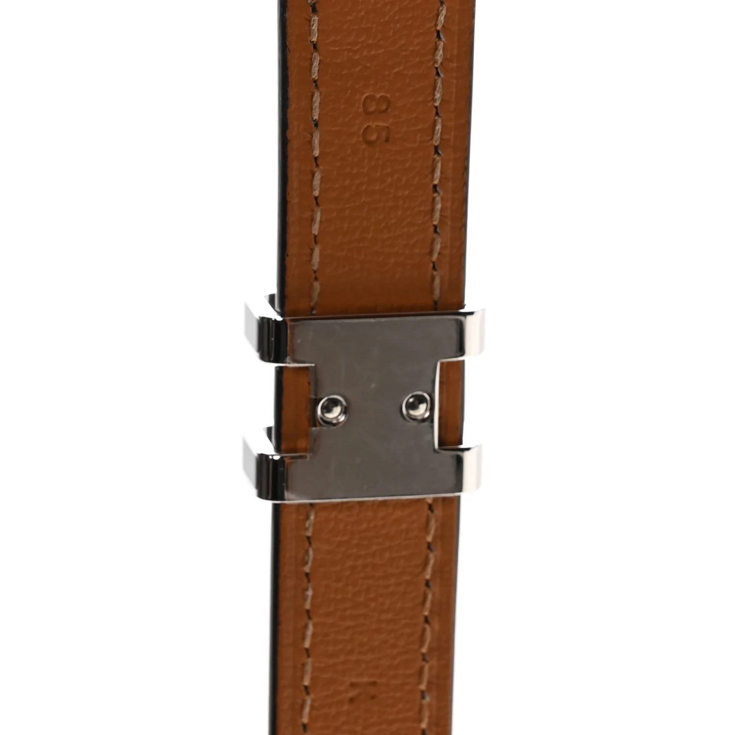 Epsom 15mm Pop H Belt 85 34 Black