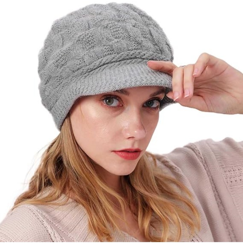 Winter Hats Knitted Beanie Hat