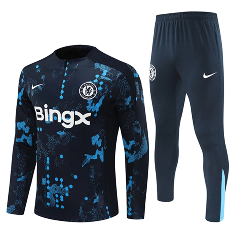 2024-25 Chelsea Royal Blue Long Sleeve Training Suit