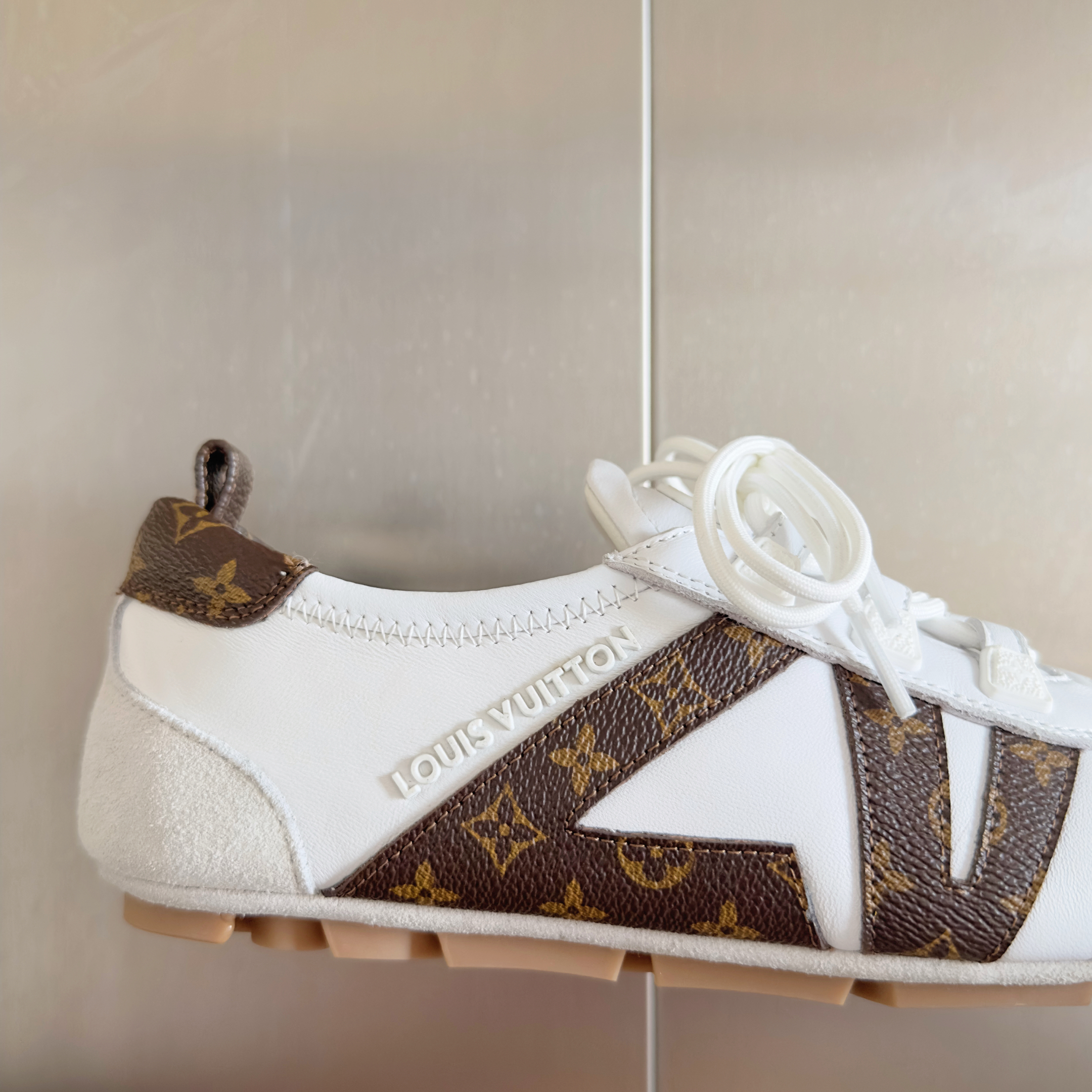Louis Vuitton Sneakerina Monogram White – Women’s Ballet-Inspired Slim Sneakers