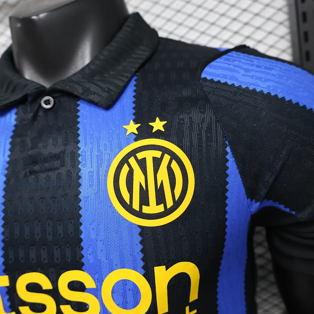 2026/27 Serie A Inter Milan Team Home Football Jersey Player Version - JerseyFun