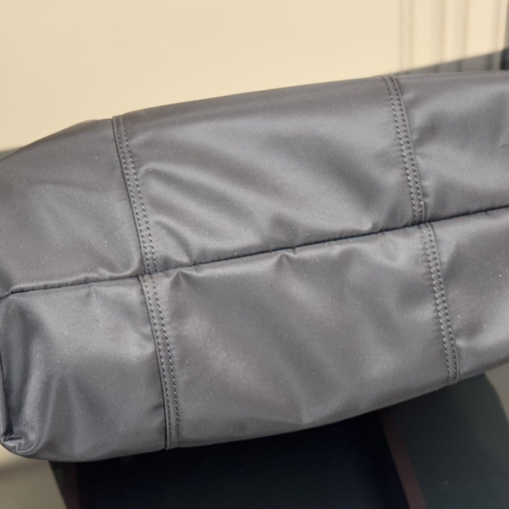 Prada Etiquette Tote Bag Black 38Cm
