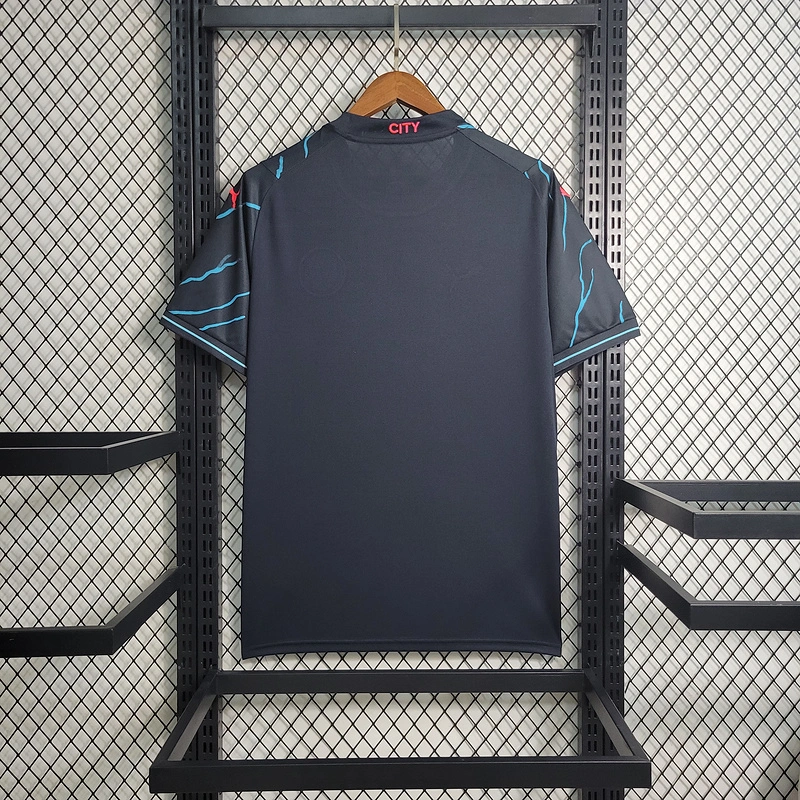 2023-24 Manchester City 2 away Football jersey