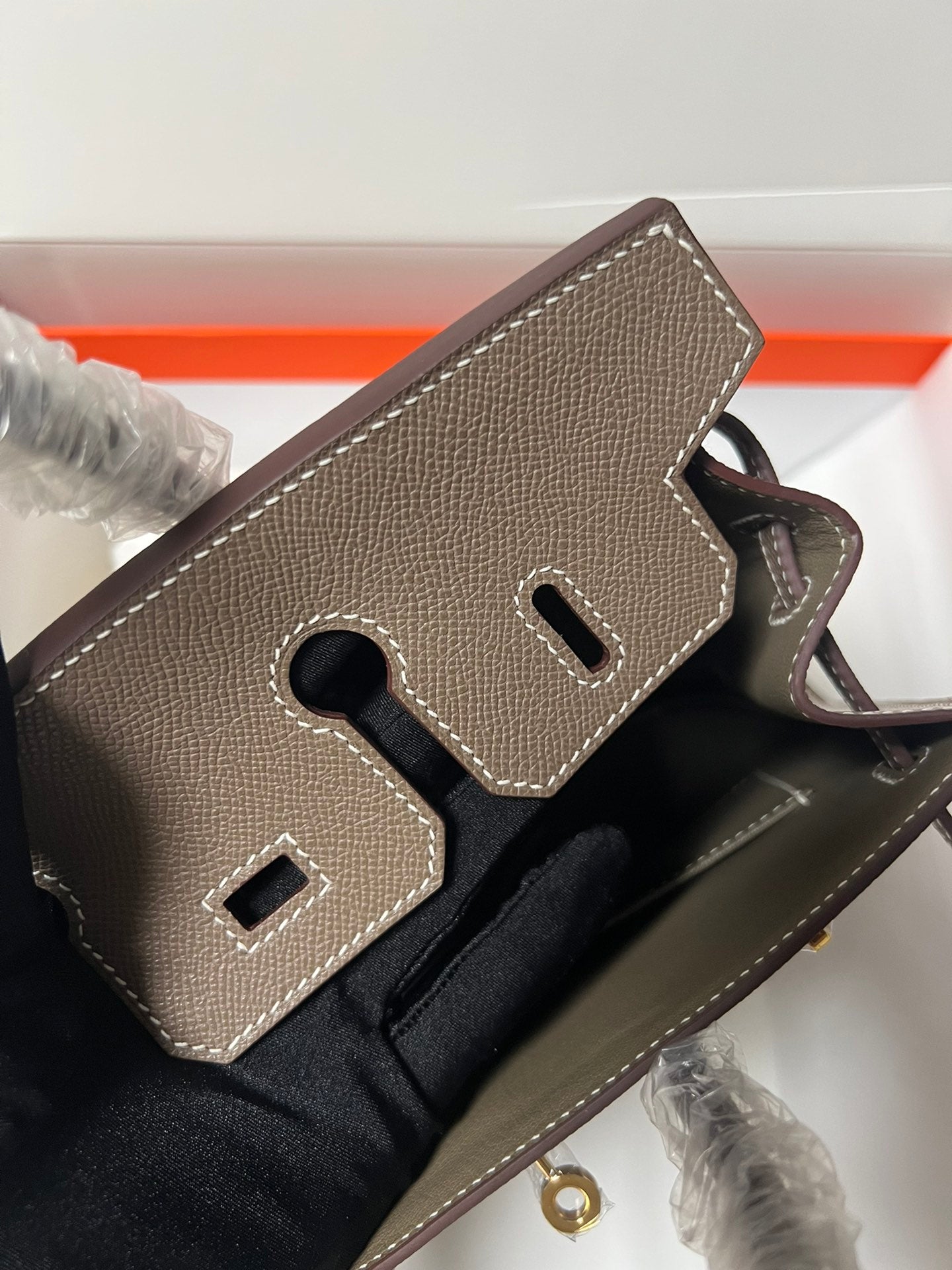 Hermes Birkin Sellier Vert De Gris Epsom Leather Gold Hardware