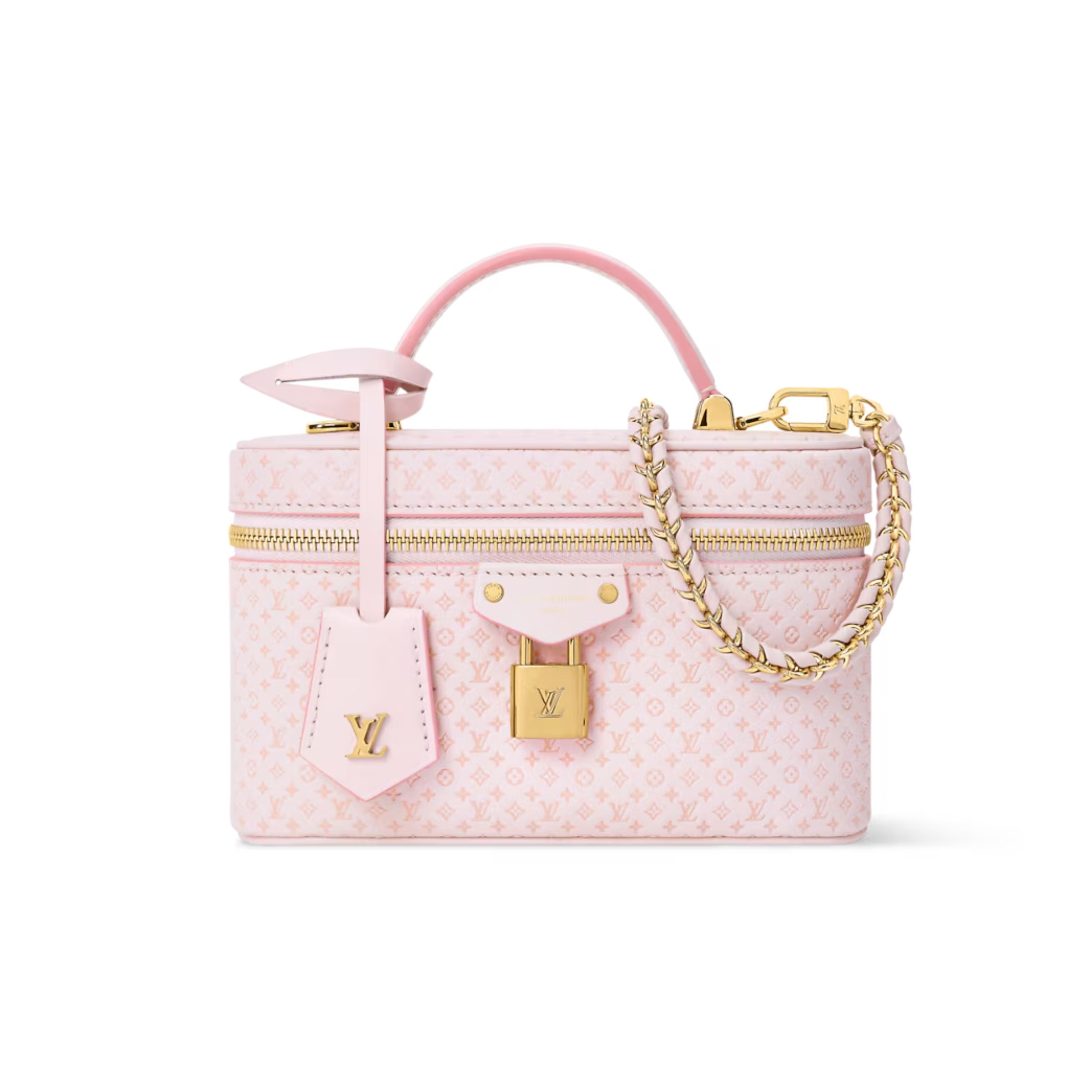 Louis Vuitton Vanity Chain Pouch Light Bliss Cream 19cm M29344