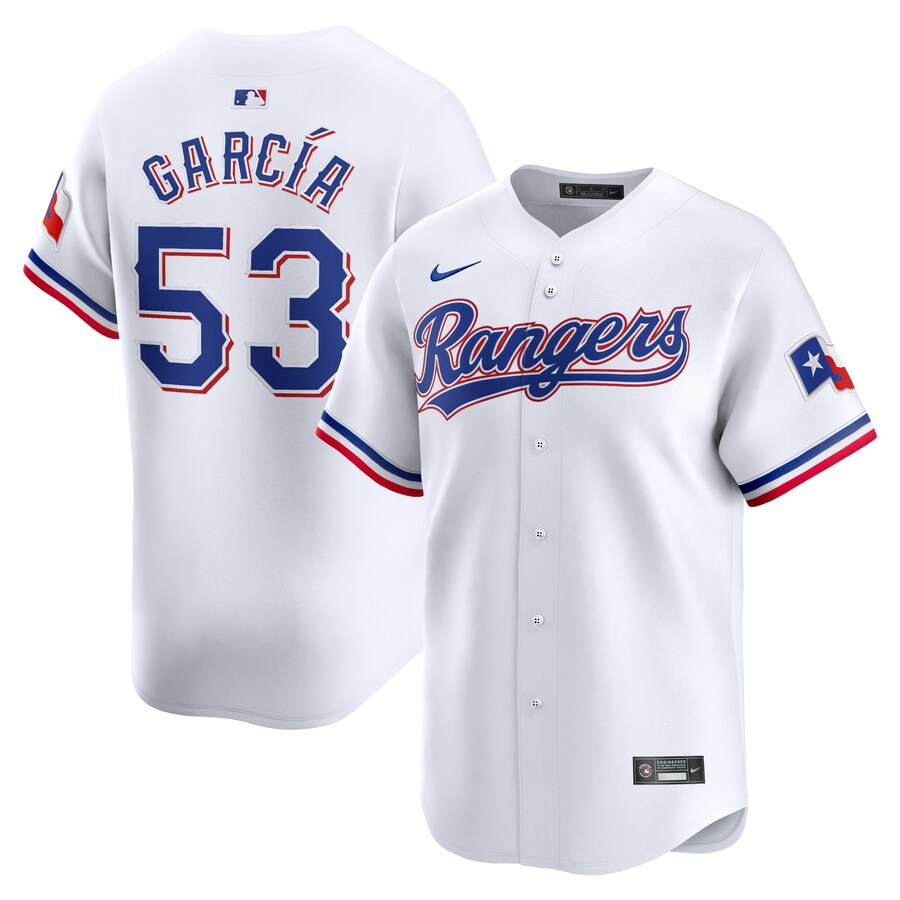 Adolis Garcia Texas Rangers Youth Home Limited Player Jersey White