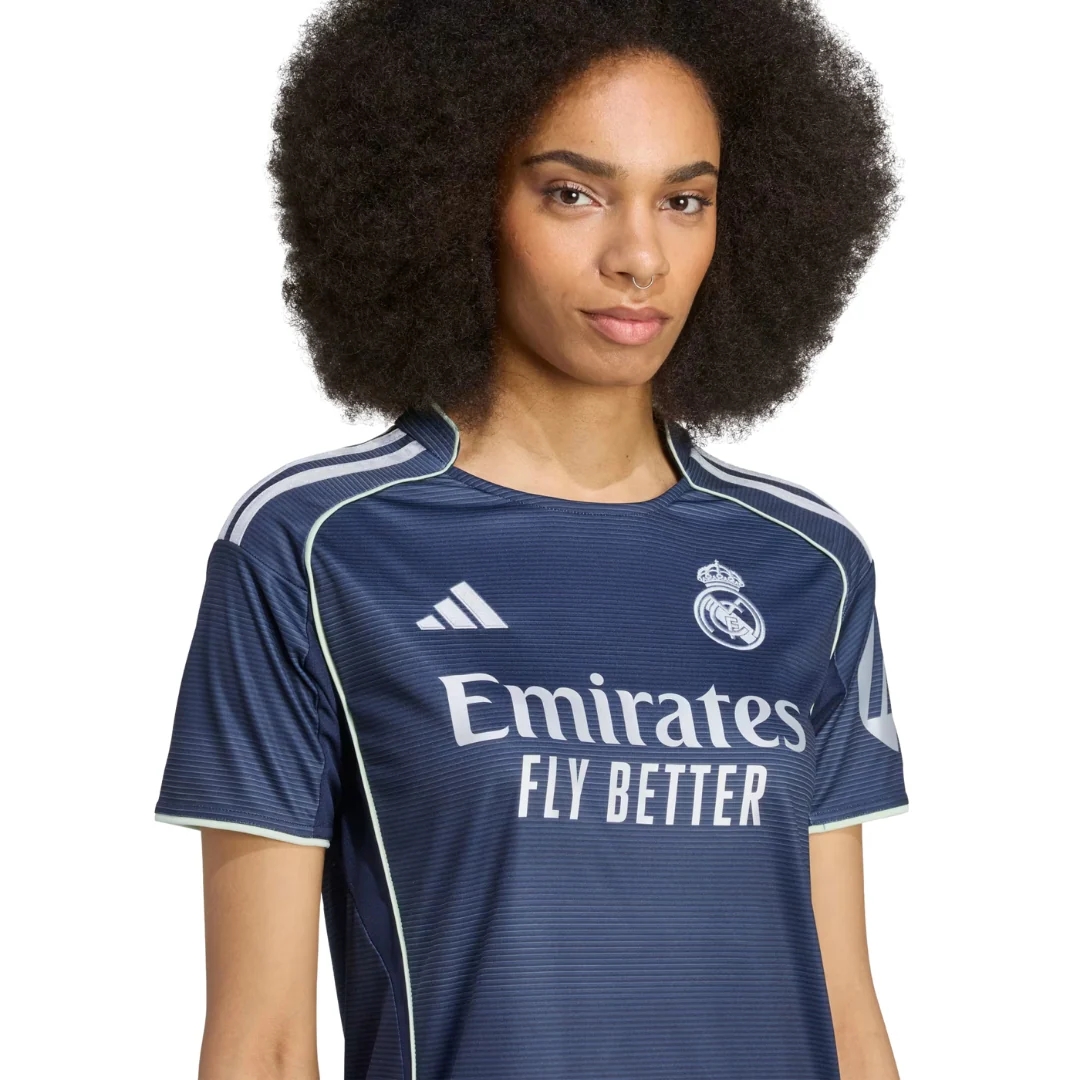 adidas Women's Real Madrid Vini Jr. Away Jersey 25/26 (Legend Ink)