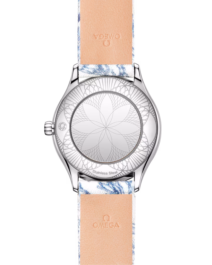 Omega De Ville Mini Trésor 26mm White Dial with Diamonds Stainless Steel Strap 428.17.26.60.04.001