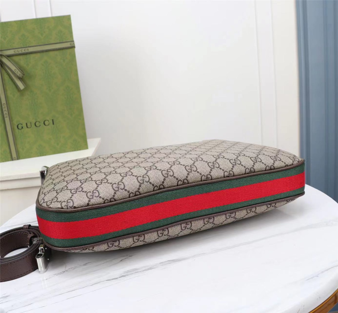 Gucci Gg Attache Large Shoulder Bag 35Cm 702823 96Grn 4091