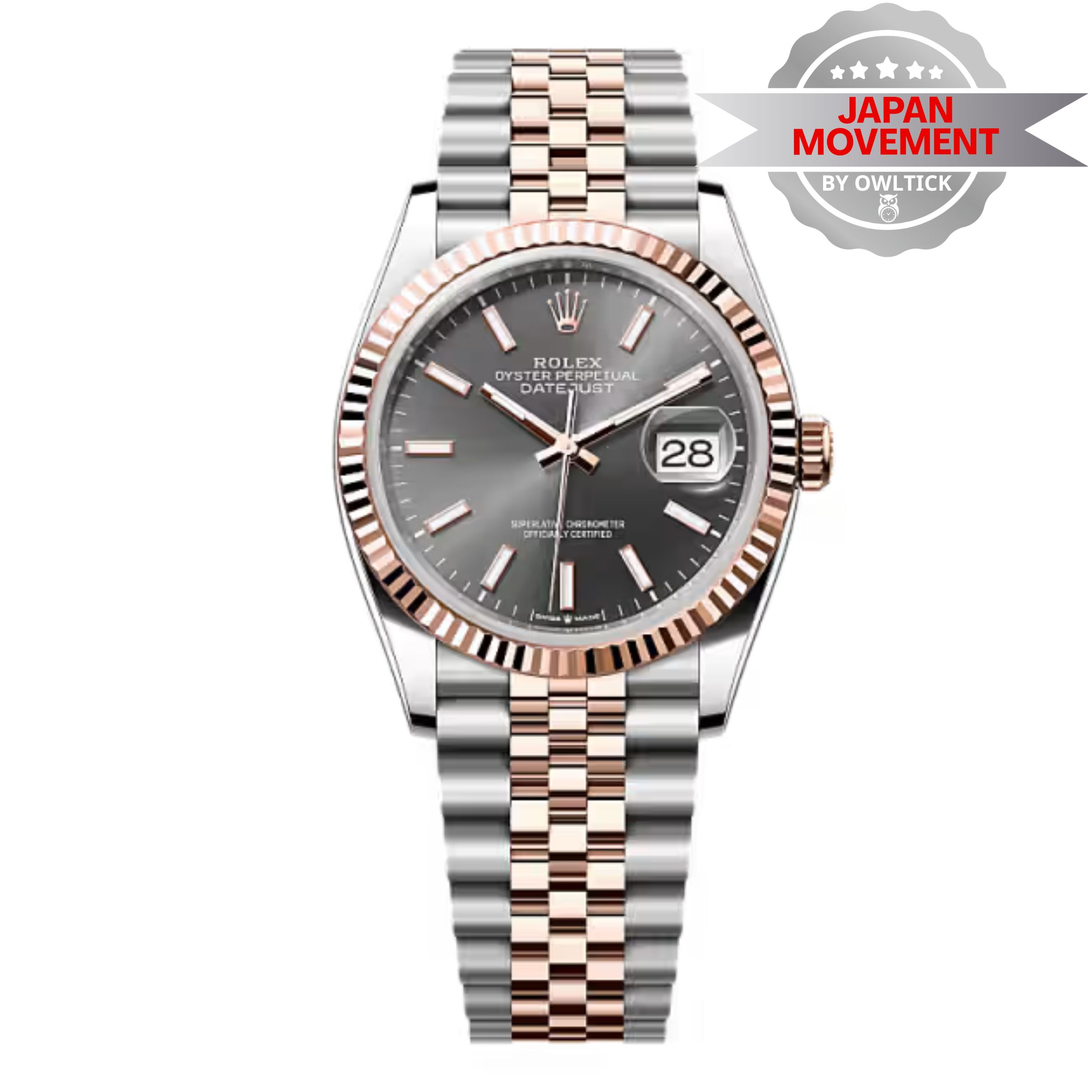 [Superclone] Rolex Datejust 36mm Slate Dial Jubilee 126231