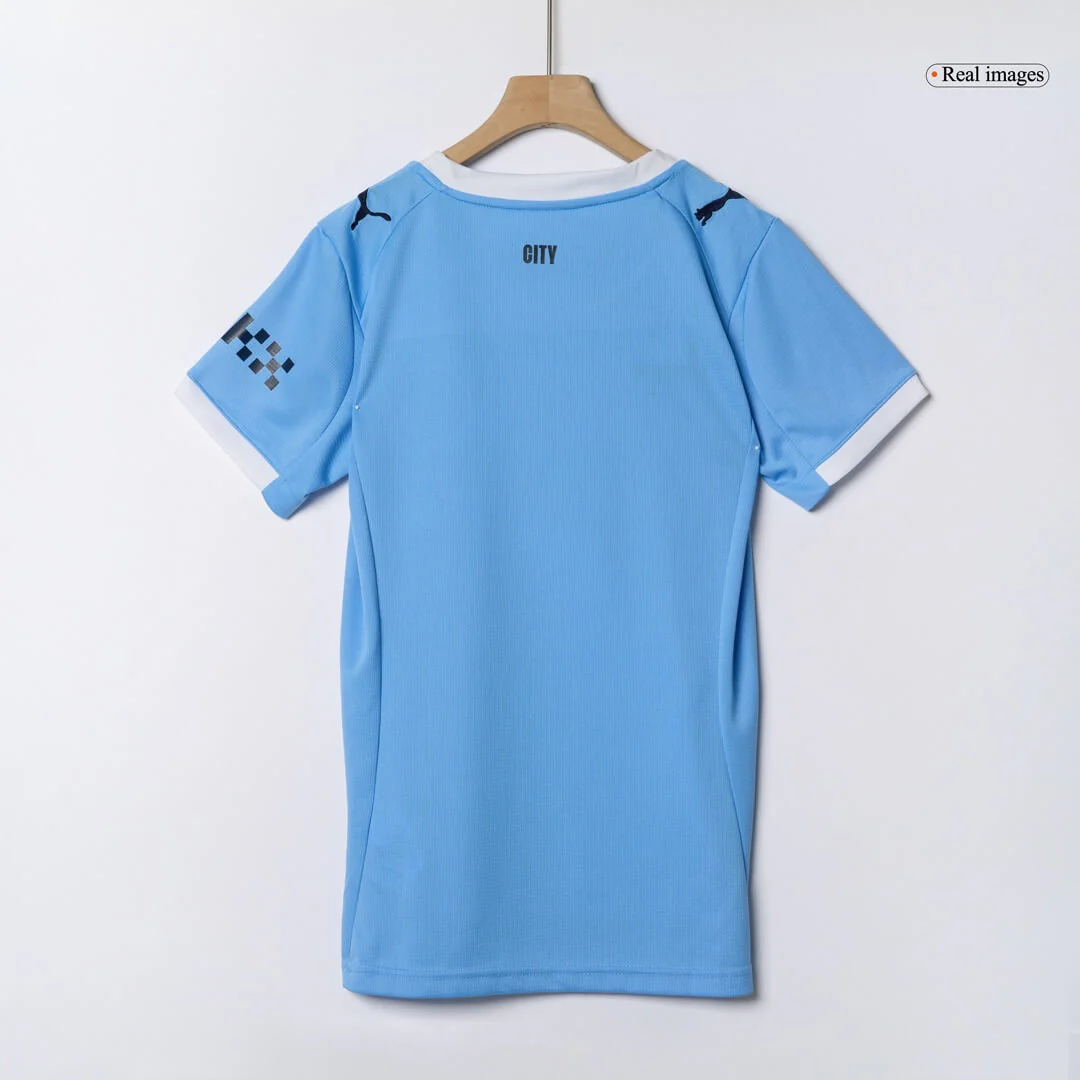 Manchester City Women's Home Soccer Jersey 2025/26 Blue