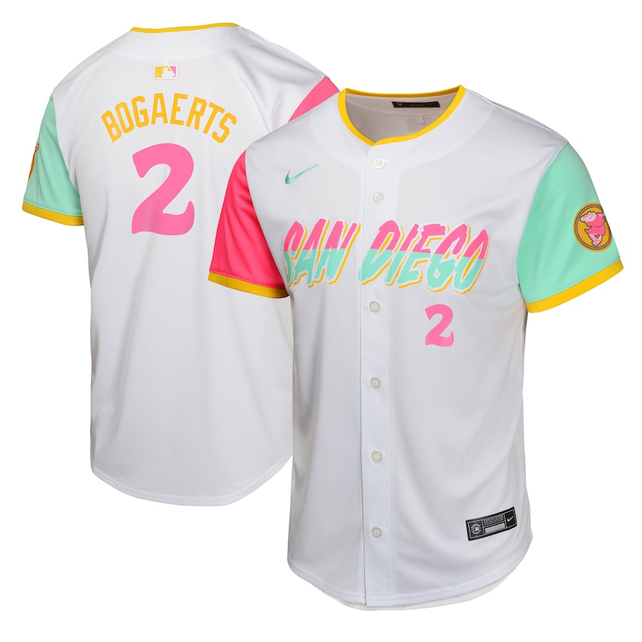 Xander Bogaerts San Diego Padres Youth City Connect Limited Player Jersey White
