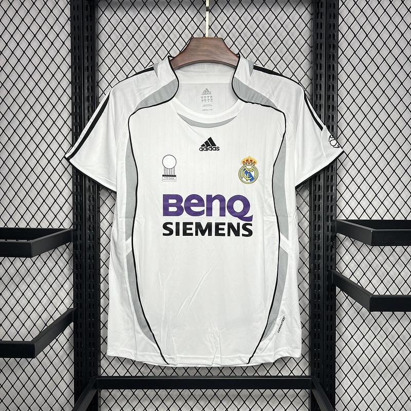 Retro 2006-07 Real Madrid home Football jersey retro