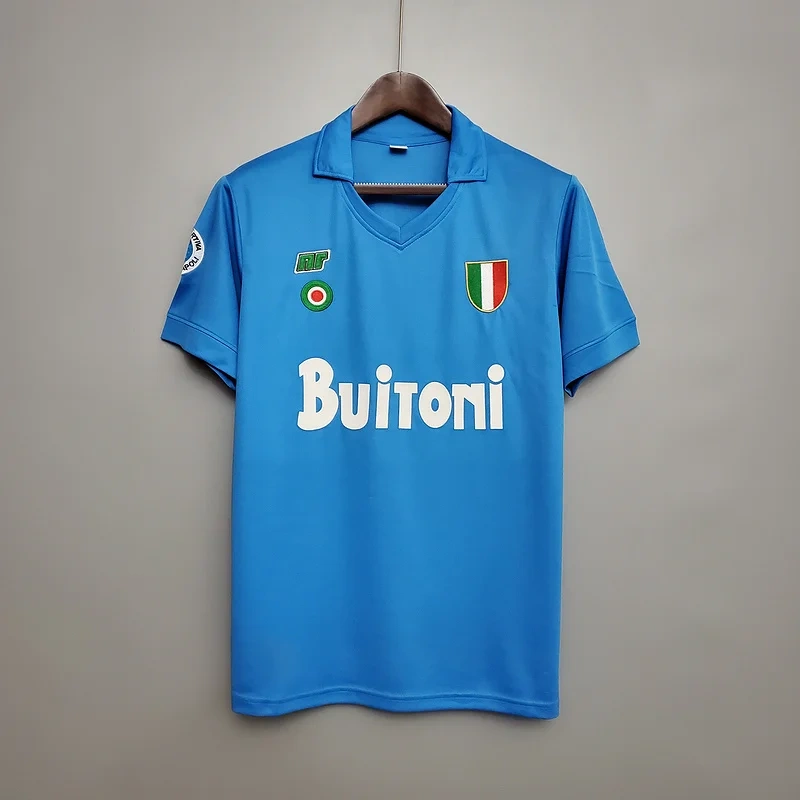 Retro Napoli 1987-88 home Football jersey retro