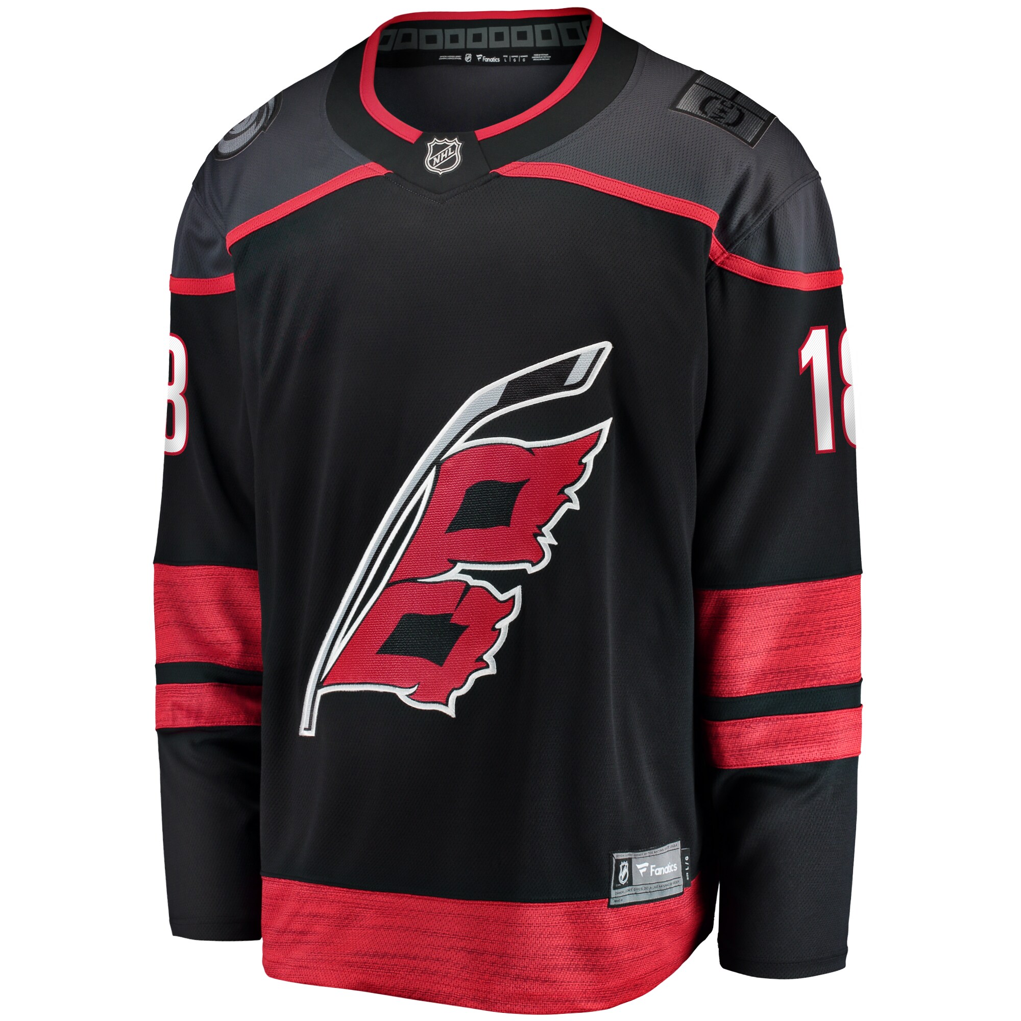 Jack Drury Carolina Hurricanes Fanatics Home Premier Breakaway Player Jersey – Black