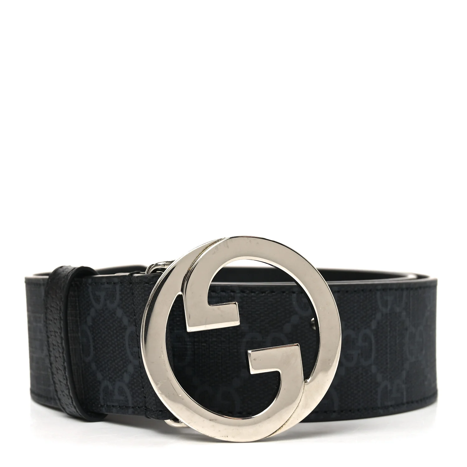GG Supreme Monogram Blondie 40mm Belt 85 34 Black