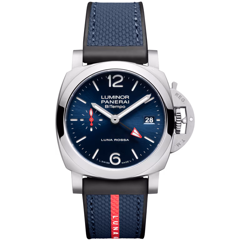 Panerai Luminor Quaranta BiTempo Luna Rossa 40mm PAM01404