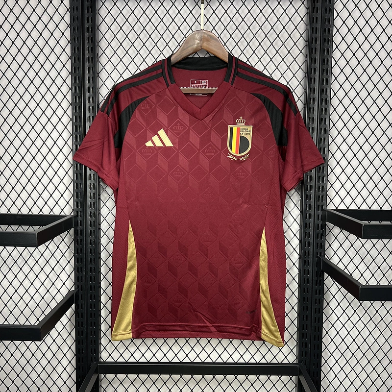 2024-25 Belgium Euro Home Football jersey