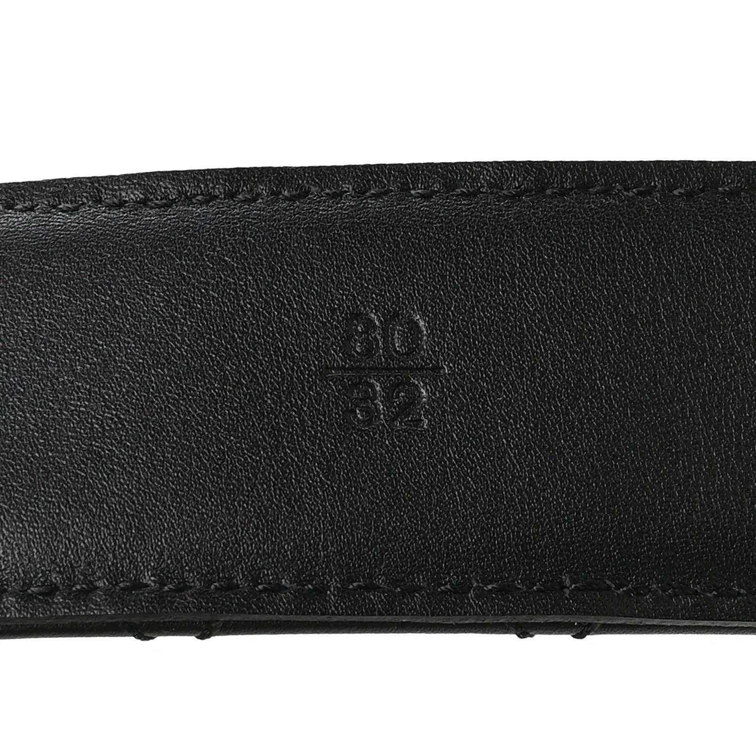 Calfskin Quilted CC Chain Belt 80 32 Black