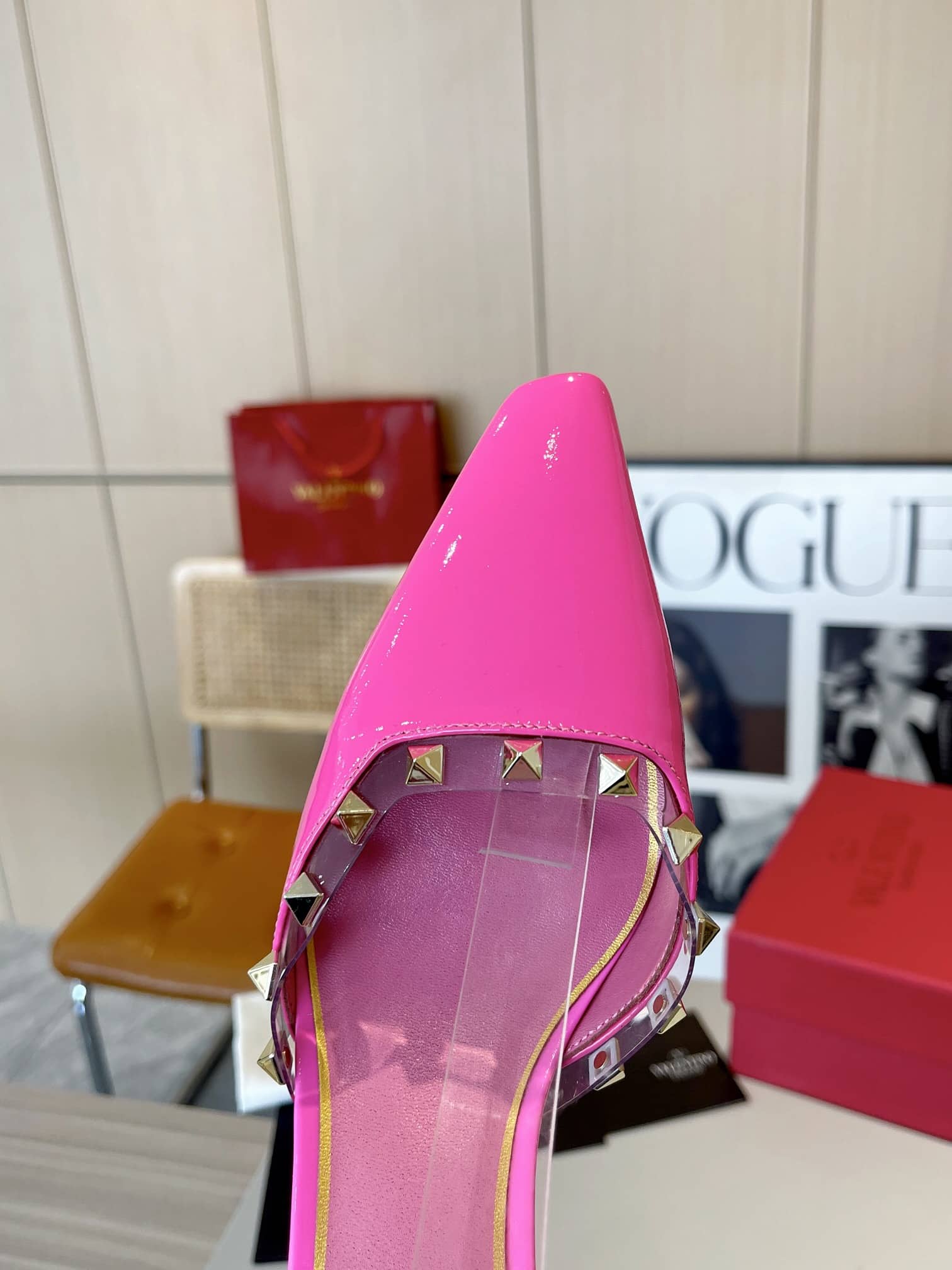 Valentino Garavani Rockstud Couture Pumps Pink