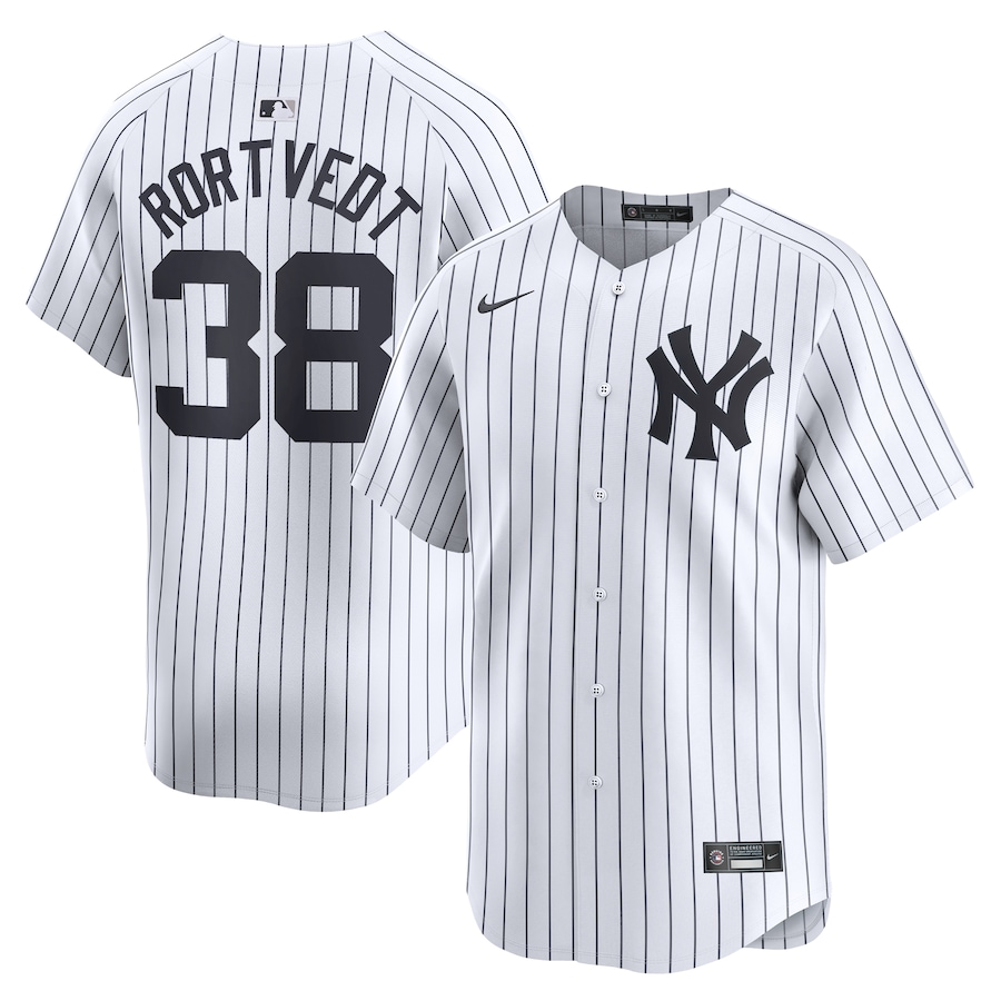 Ben Rortvedt New York Yankees Home Limited Player Jersey White